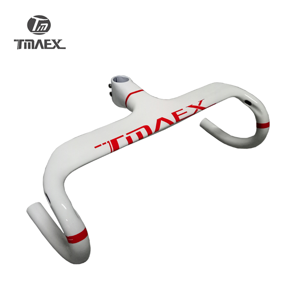 Edelweiss Stem Cell - White Carbon Road Bike Handlebar, Bicycle