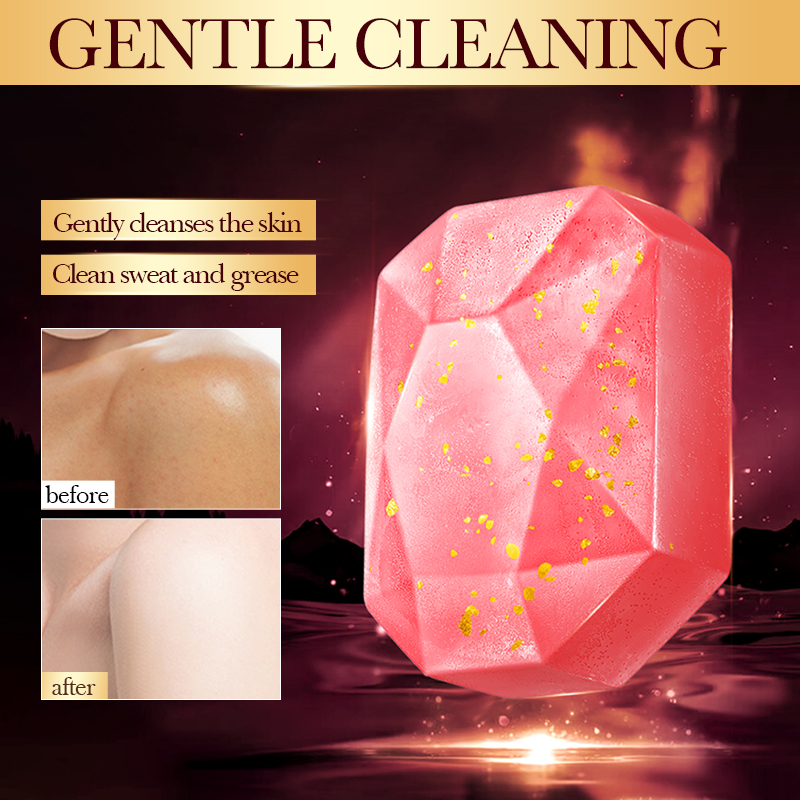 Rose Gold Foil Handmade Soap – - Luxury Natural Skincare ulasan dan harga
