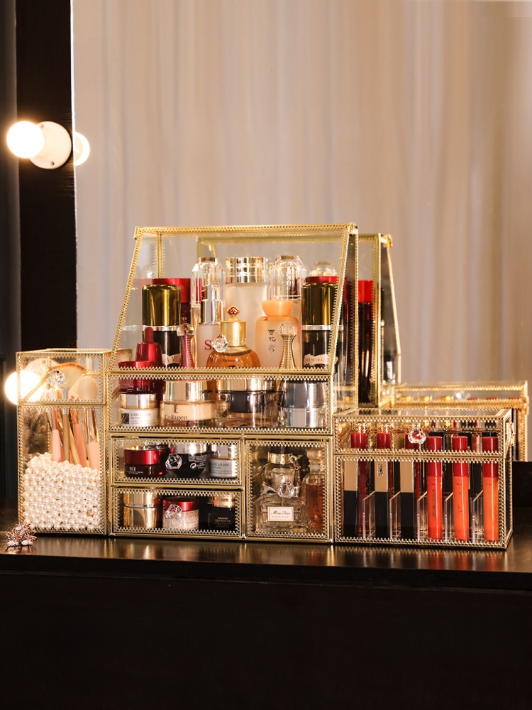 Luxury Glass Cosmetic Storage  - Luxury Skincare Mask ulasan dan harga