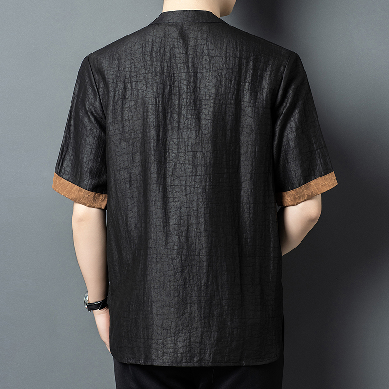 Real Silk 100% Collarless Shir - Luxury Skincare For Men ulasan dan harga
