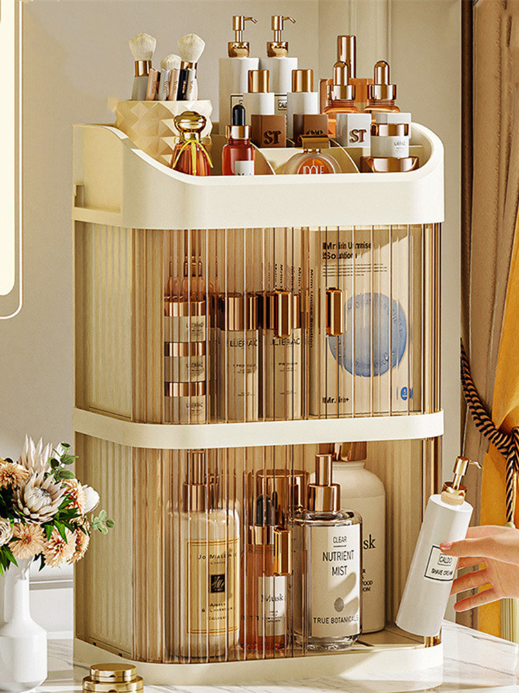 Cosmetics Storage Box Desktop  - Luxury Natural Skincare ulasan dan harga