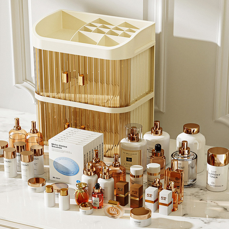 Cosmetics Storage Box Desktop  - Luxury Natural Skincare ulasan dan harga