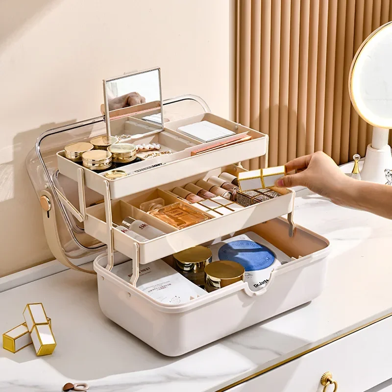 Light Luxury Cosmetics Storage - Luxury Skincare Mask ulasan dan harga
