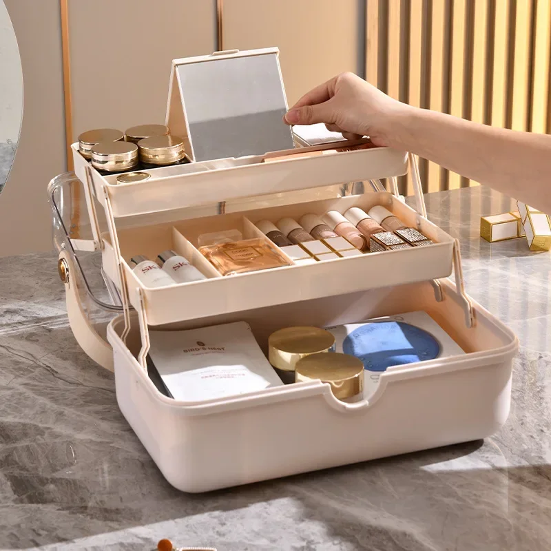 Light Luxury Cosmetics Storage - Luxury Skincare Mask ulasan dan harga