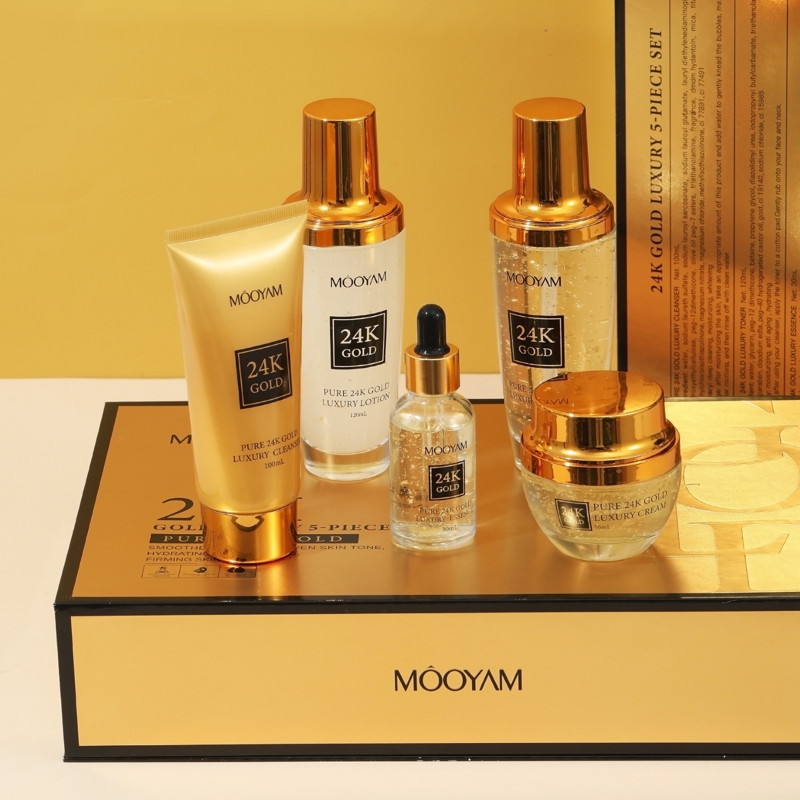 24K Gold LUXURY Moisturizin An - Luxury Skincare Moisturizer ulasan dan harga