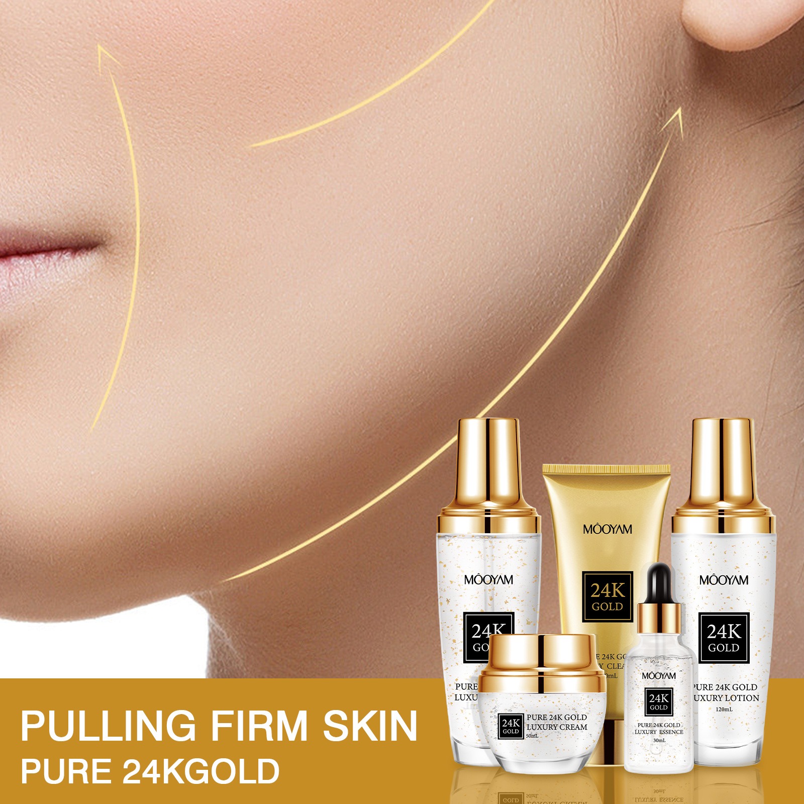 24K Gold LUXURY Moisturizin An - Luxury Skincare Moisturizer ulasan dan harga
