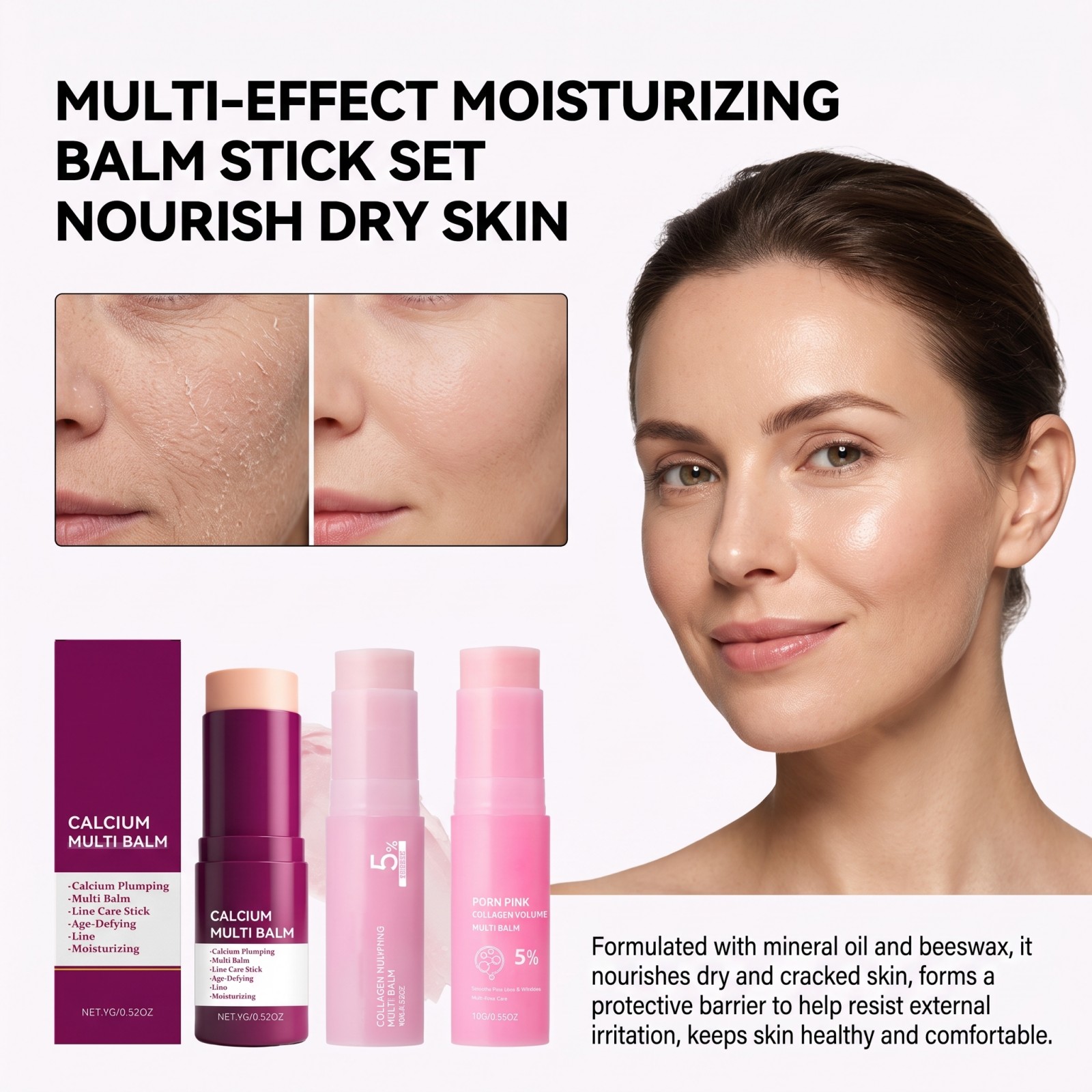 PDRN Pink Collagen Multi Balm  - Luxury Skincare Brands ulasan dan harga