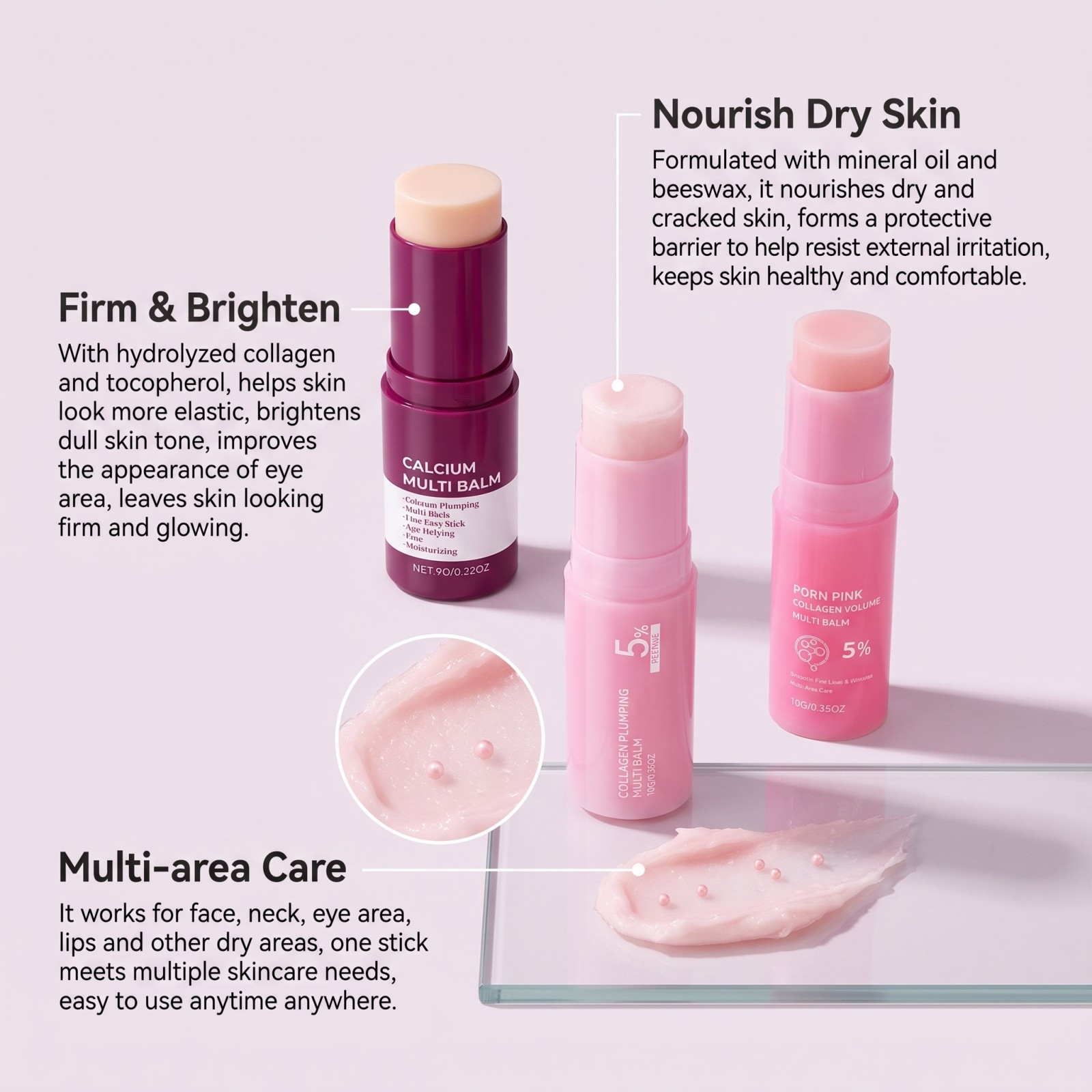 PDRN Pink Collagen Multi Balm  - Luxury Skincare Brands ulasan dan harga