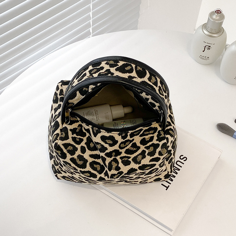 Leopard Makeup Bag Luxury  Lar - Luxury Skincare China ulasan dan harga