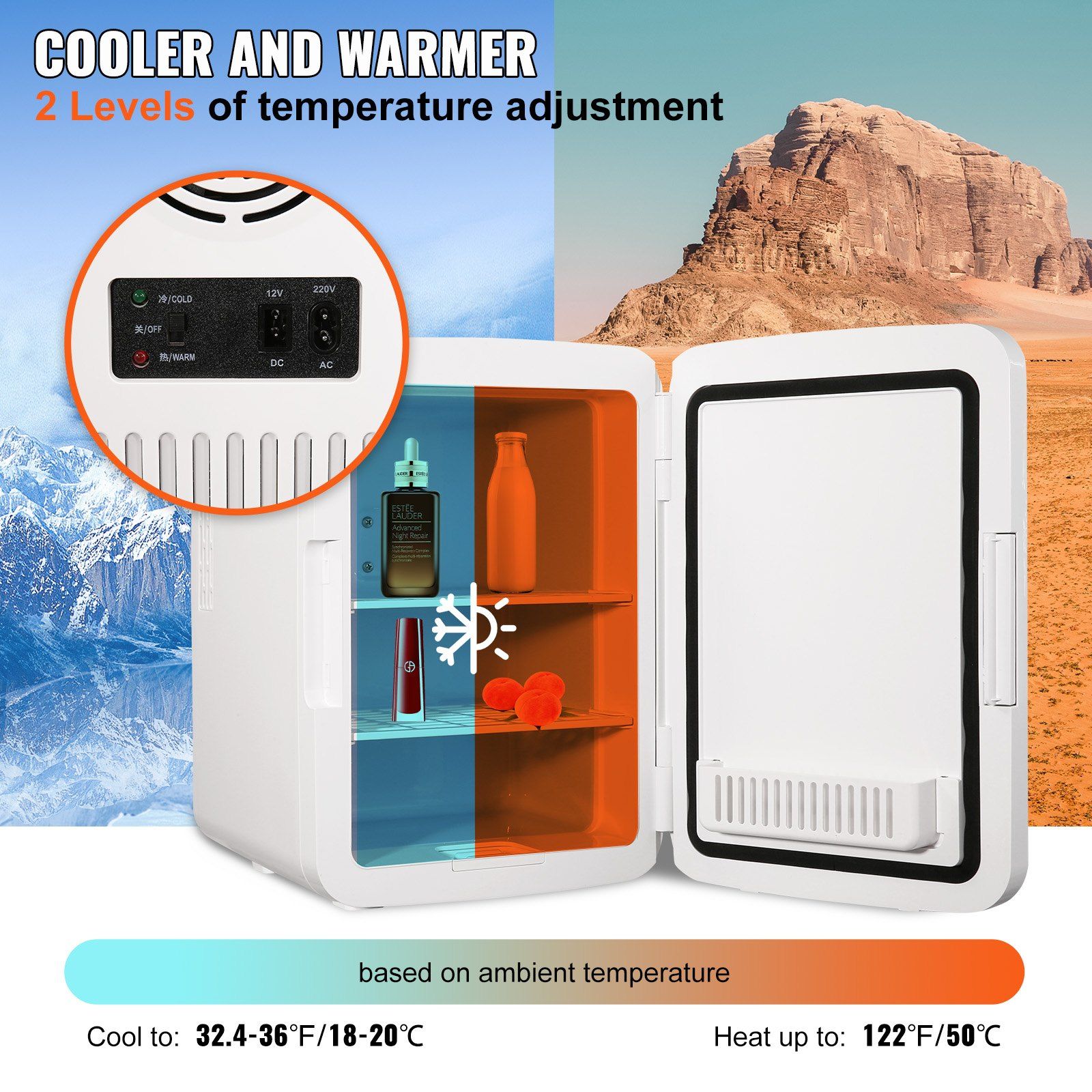 Mini 10-Liter/12-Can Portable  - Luxury Skincare Minis ulasan dan harga