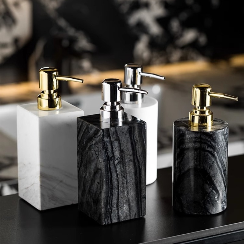 Natural Marble Soap Dispenser  - Luxury Natural Skincare ulasan dan harga