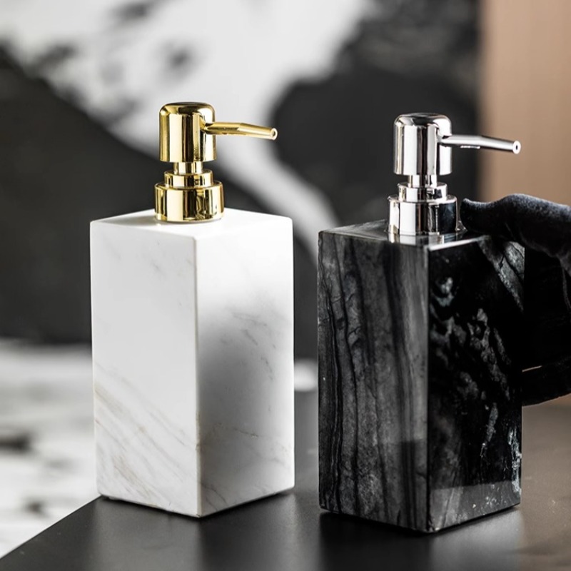 Natural Marble Soap Dispenser  - Luxury Natural Skincare ulasan dan harga