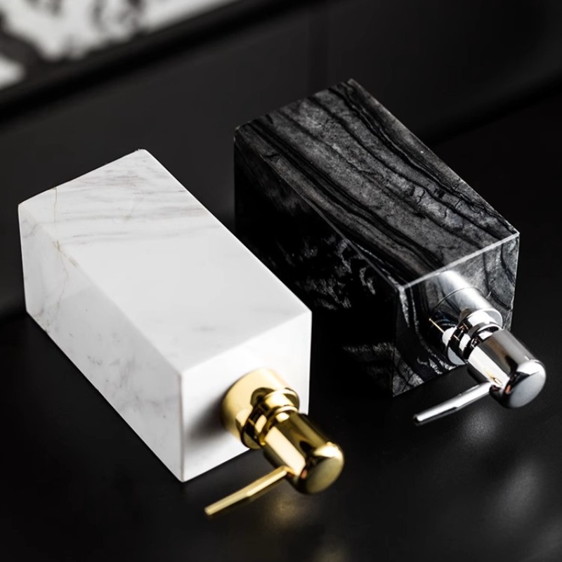 Natural Marble Soap Dispenser  - Luxury Natural Skincare ulasan dan harga