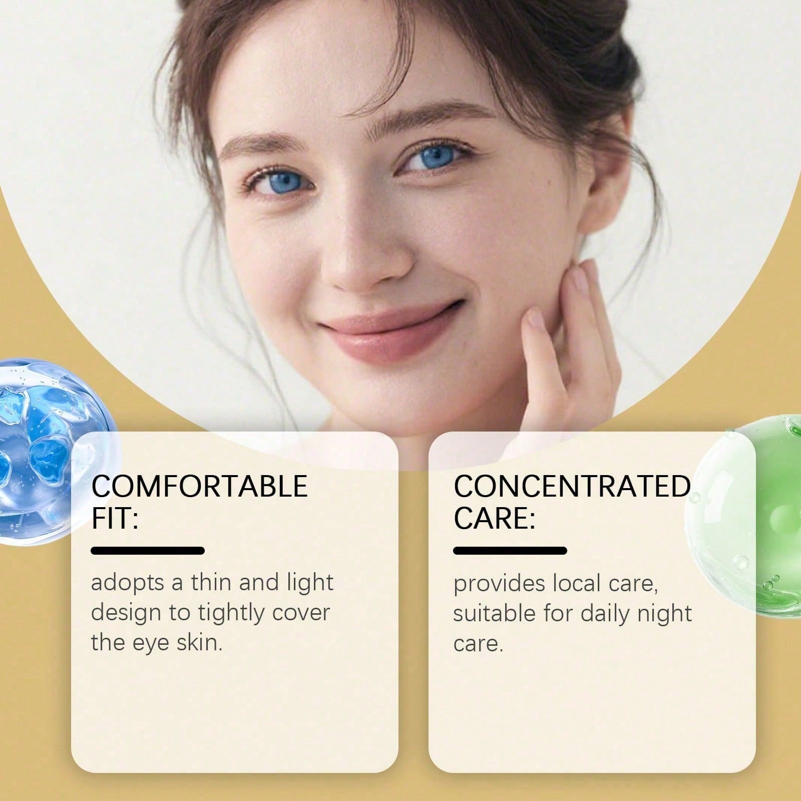 24K Gold Eye Mask, 60 Count Lu - Luxury Skincare Moisturizer ulasan dan harga
